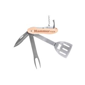 

Мультитул для гриля Hammer Flex 310-310, нержавеющая сталь, разборный, 5 приборов