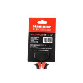 

Длинногубцы Hammer Flex 601-012, 160 мм, двухкомпонентные рукоятки
