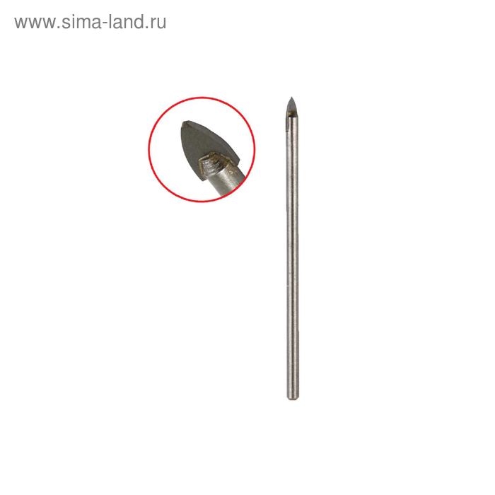 

Сверло по плитке/стеклу Hammer Flex 202-403, твердосплавное, d=5 мм, 63 мм