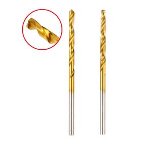 

Сверло по металлу Hammer Flex 202-106, DIN338, HSS-G, TIN, d=3.2 мм, 65/36 мм, 2 шт.