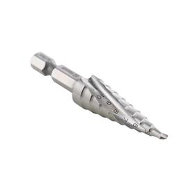 

Сверло ступенчатое Hammer Flex 202-126, шестигранный хвостовик, d=4-12 мм, 65/6 мм
