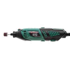 

Гравер Hammer Flex MD170A, 170 Вт, гибкий вал, цанга 3.2 мм, 35000 об/мин, насадки 160 шт.