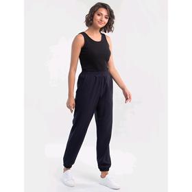 

Брюки женские, размер 46, цвет тёмно-синий