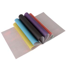 

Бумага цветная А4, 8 листов, 8 цветов «Синий автомобиль», односторонняя