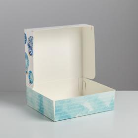 Упаковка для кондитерских изделий «Новогодние шары», 20 × 17 × 6 см от Сима-ленд