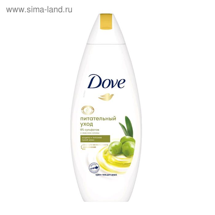 Гели для душа Крем-гель для душа Dove с маслом оливы, 250 мл