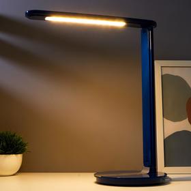

Лампа настольная сенсорная 16096/1BL 36xLED 4Вт 6000К синий 33х17х39 см