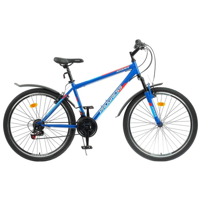 Велосипед 26" Progress модель Advance RUS, цвет синий, размер 17"