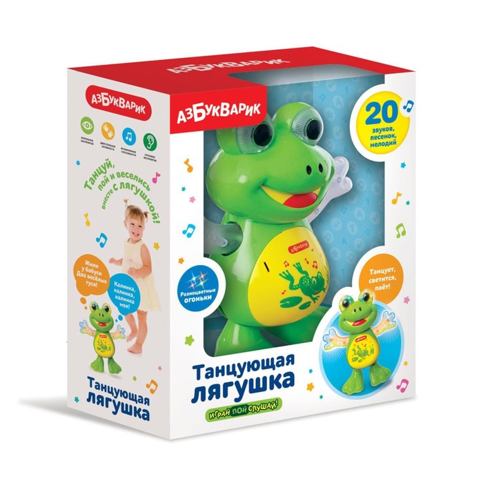 

Музыкальная игрушка «Танцующая лягушка»