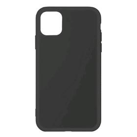 

Чехол DF iOriginal-02, для iPhone 11 Pro, силиконовый с микрофиброй, чёрный