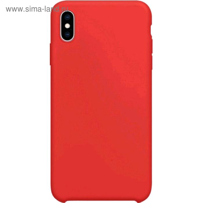 фото Чехол gresso смарт, для iphone xs, силиконовый, красный
