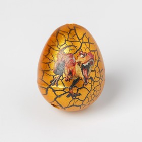 Растущая игрушка «Яйцо с картинкой цветное, Динозавры» 3,5х4,5 см, МИКС