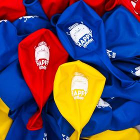 

Воздушные шары "С Днем Рождения", Тачки, (набор 50 шт)