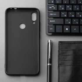 

Чехол Innovation, для Xiaomi Redmi Note 7, силиконовый, матовый, черный