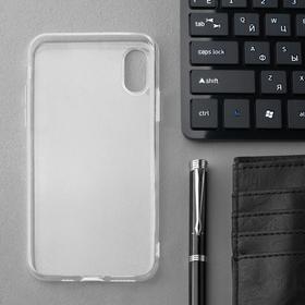 

Чехол Innovation, для iPhone X/XS, силиконовый, прозрачный