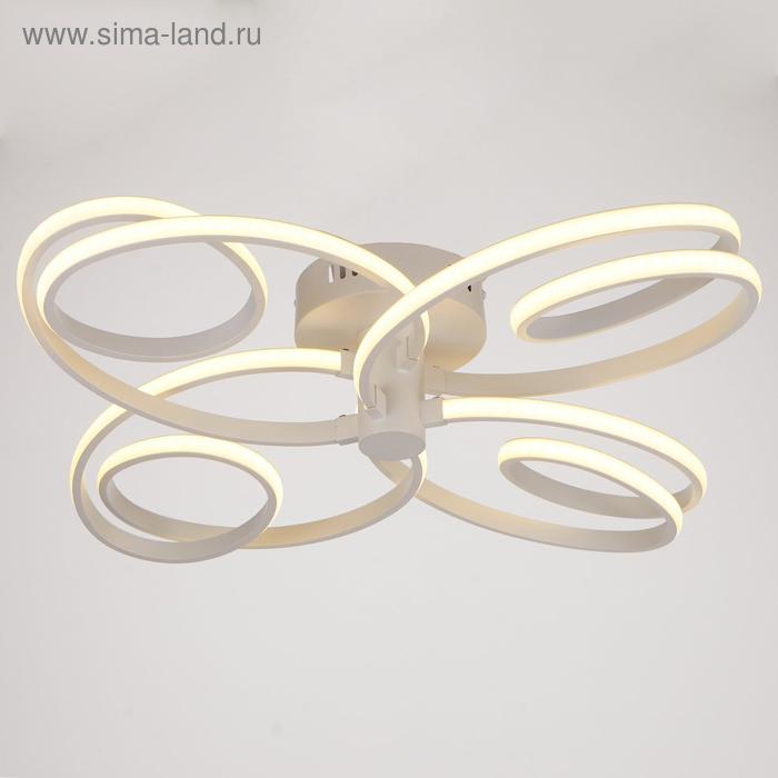 

Люстра 669507/4 LED 96Вт 4000К белый 65х65х14 см BayerLux
