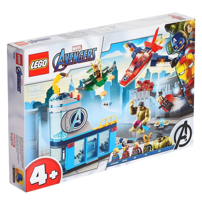 Конструктор Super Heroes Marvel Мстители гнев Локи 4724₽