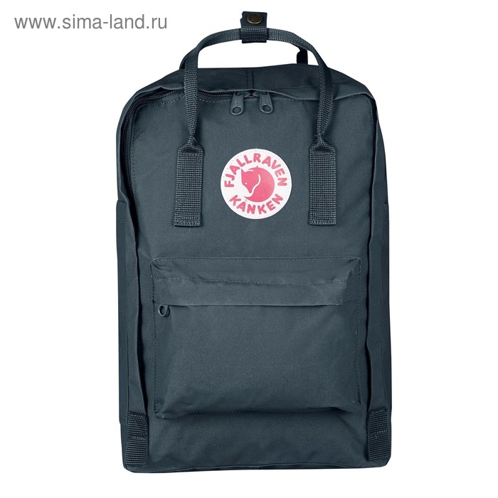 фото Рюкзак kanken laptop 17", синий, 30×18×42 см, 20 л