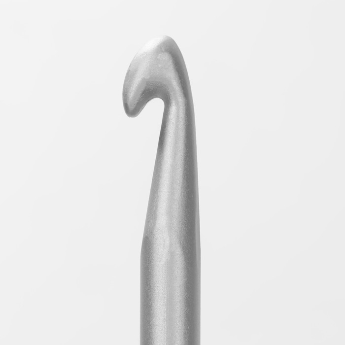 Крючок для вязания, с тефлоновым покрытием, d = 6 мм, 15 см