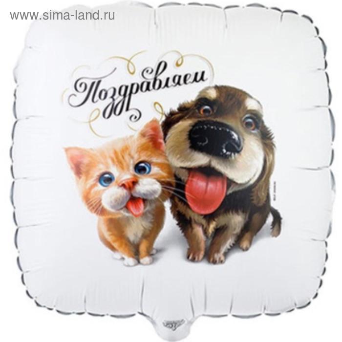 Шар фольгированный 18