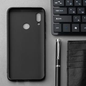 

Чехол Innovation, для Honor 10 Lite/Huawei P smart(2019), силиконовый, матовый, черный