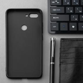 

Чехол Innovation, для Xiaomi Mi 8 Lite, силиконовый, матовый, черный