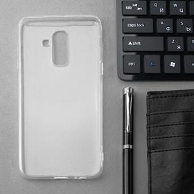 

Чехол Innovation, для Samsung J8 2018, силиконовый, прозрачный