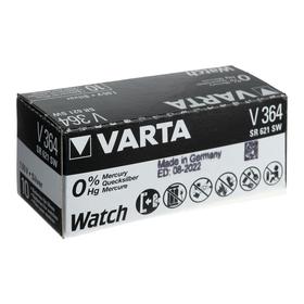 Батарейка цинковая Varta, V364 (SR621SW/G1)-1BL, 1.55В , блистер, 1 шт. от Сима-ленд