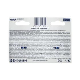 

Батарейка алкалиновая Varta LongLife, AAA, LR03-10BL, 1.5В, блистер, 10 шт.