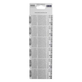 

Батарейка алкалиновая Varta LongLife, AAA, LR03-6BL, 1.5В, отрывной блистер, 6 шт.