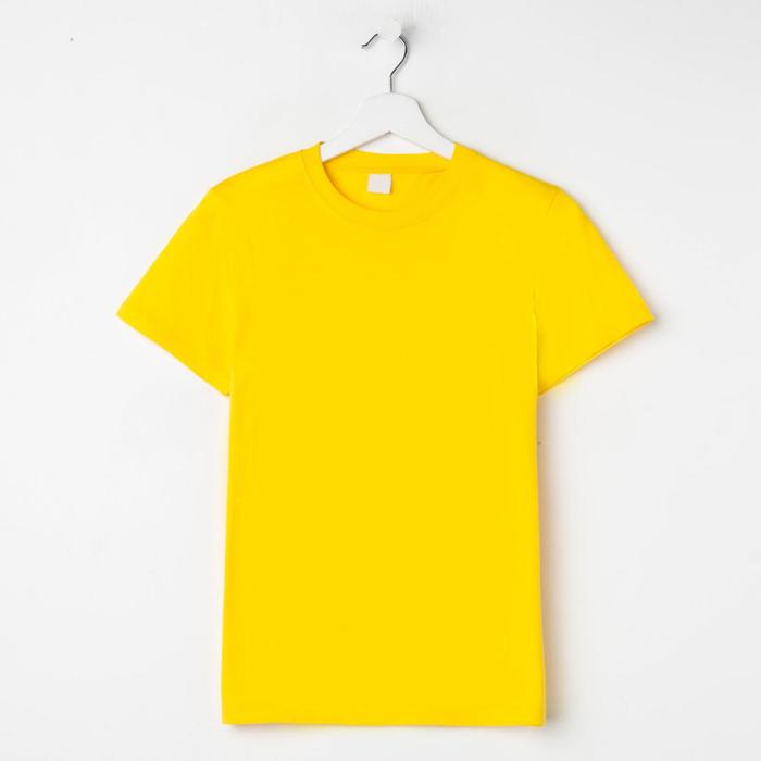 фото Футболка подростковая, цвет жёлтый, рост 128 см (8 лет) bonito