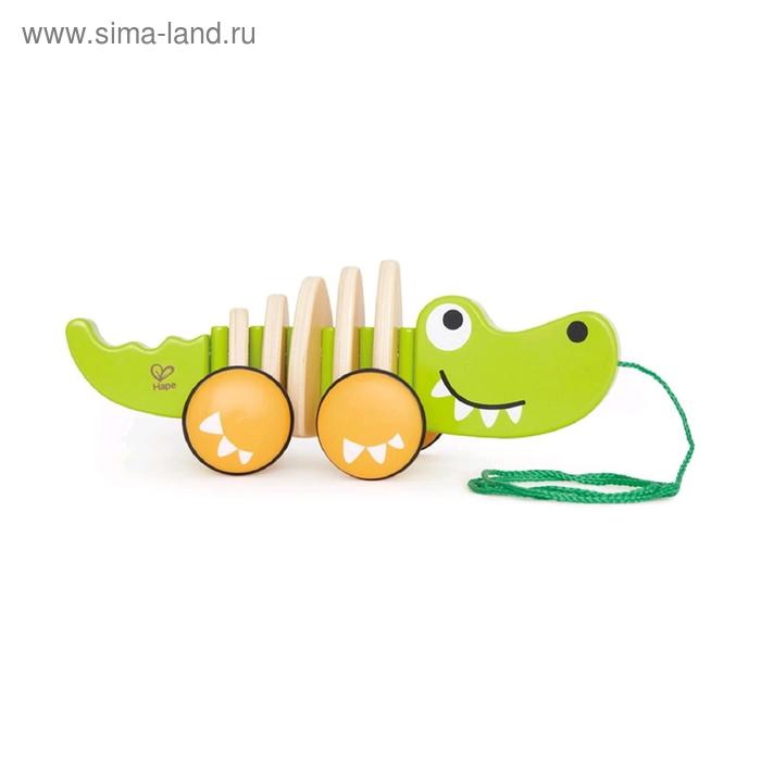 Каталка «Крокодил» игрушка каталка крокодил с мячиками