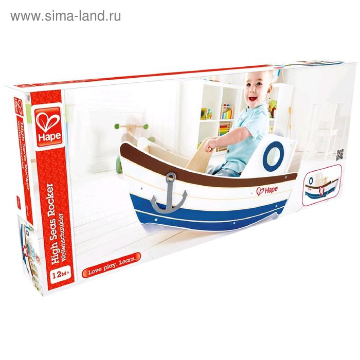 фото Качалка лодка «открытое море» hape