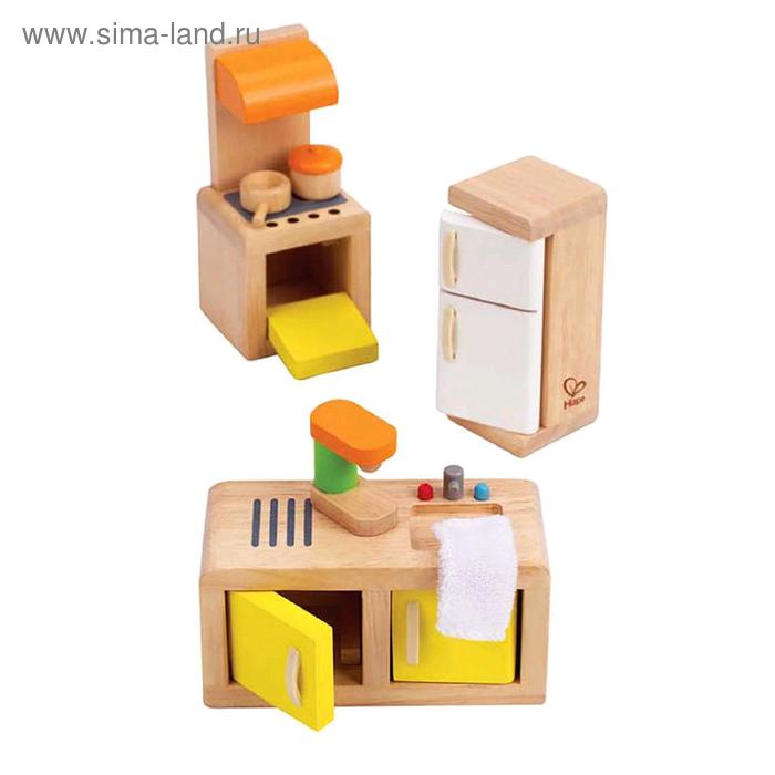 мебель для кукольного домика деревянный конструктор кухня Мебель для кукольного домика «Кухня»
