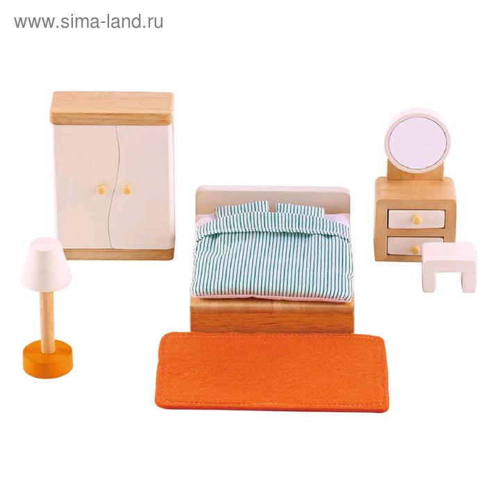Мебель для кукольного домика «Спальня» мебель кровать украшение для кукольного домика миниатюрная мебель кресло набор кукольных принадлежностей мебель для кукольного домика