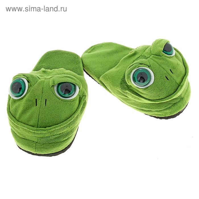 Мягкие тапочки Лягушка р-р 36 цвета МИКС 845₽