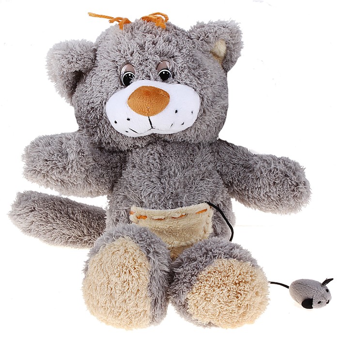 Мягкая игрушка "Котик Мурчик", 38 см