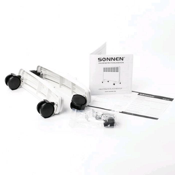 Купить Обогреватель SONNEN X-2000, конвекторный, 2000 Вт, до 20 м2, напольный/настенный, белый Обогреватель SONNEN X-2000, конвекторный, 2000 Вт, до 20 м2, напольный/настенный, белый