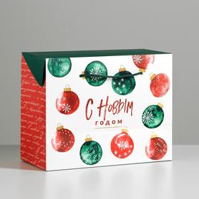 Пакет-коробка «Весёлый праздник», 23 × 18 × 11 см Ош