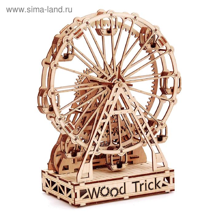 фото Механическая сборная модель «механическое колесо обозрения» wood trick