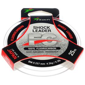 

Леска Intech флюорокарбон 0,257 мм, 25 м
