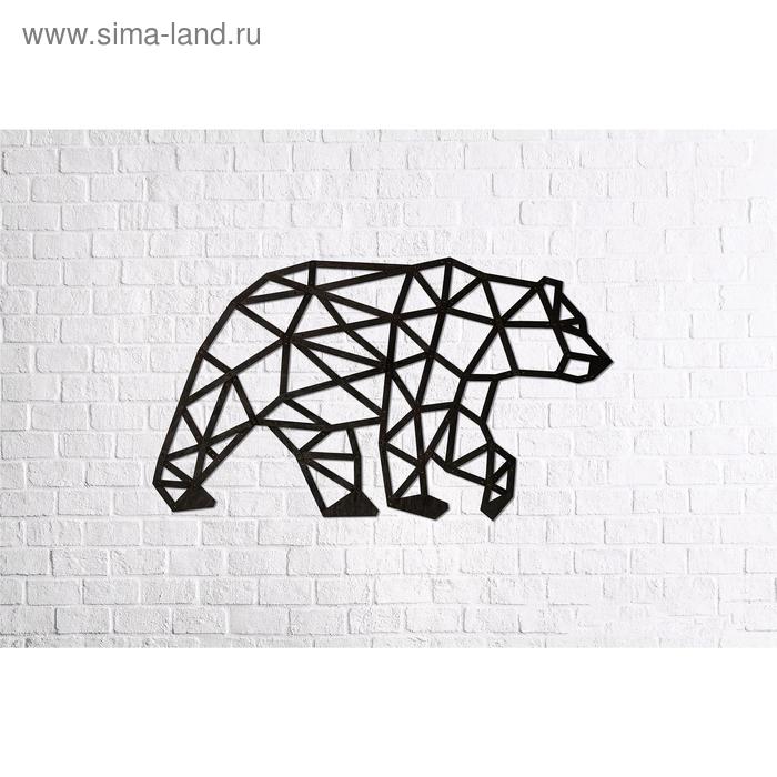 Деревянный интерьерный пазл «Медведь» деревянный интерьерный пазл европа