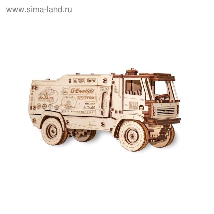 фото Конструктор деревянный 3d «маз-5309rr 1:20» eco wood art
