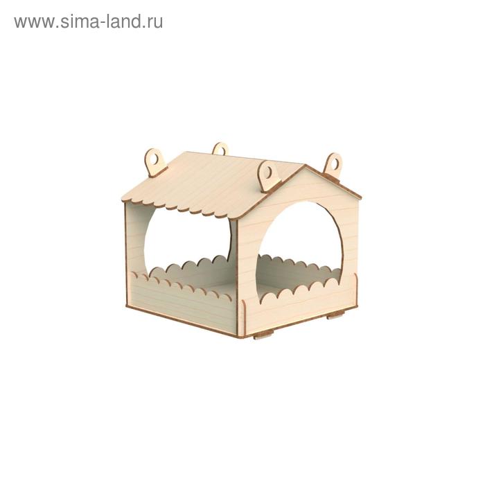 цена Конструктор деревянный «Кормушка для птиц»