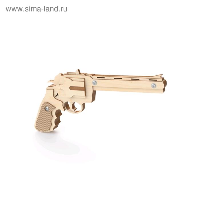 Конструктор-пистолет, резинкострел «Револьвер» сборные модели армия россии резинкострел пистолет