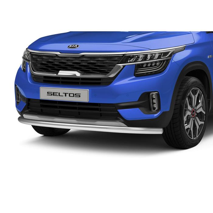 

Защита переднего бампера d57 Rival для Kia Seltos 2020-н.в., нерж. сталь, R.2813.001