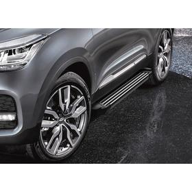 

Пороги алюминиевые "Black" Rival Chery Tiggo 4 I 2019-, 173 см, 2 шт, F173ALB.0905.1