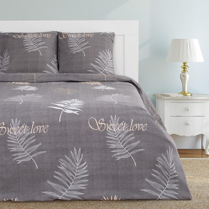 

Постельное бельё «Этель» 2 сп Sweet Love 175х215 см, 200х220 см, 70х70 см-2 шт