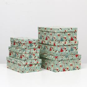 

Набор коробок 6 в 1 "Sweet christmas", 35 х 25 х 12,5 - 23 х 13 х 7,5 см