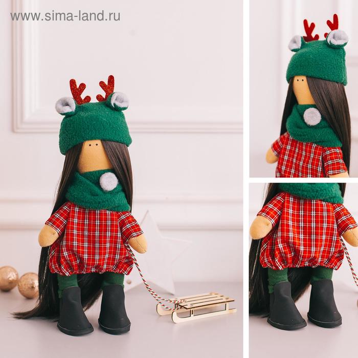 фото Интерьерная кукла «шанти» набор для шитья, 15,6 × 22,4 × 5,2 см арт узор